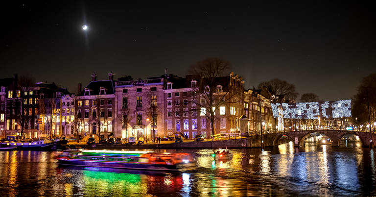 Magische Stedentrip Amsterdam Met Light Festival Rondvaart