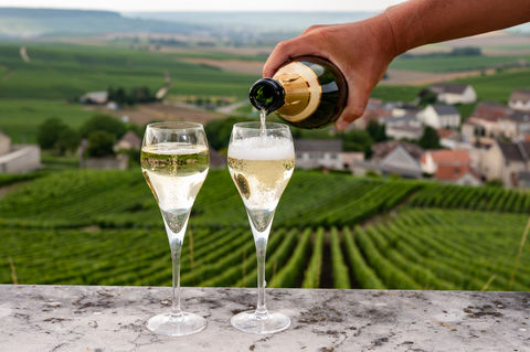 Ontdek de Champagnestreek inclusief hotel in Reims met ontbijt & Meuniers-proeverijen