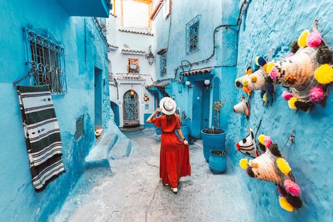 Betoverend Fez met dagtrip naar de 'blauwe stad' Chefchaouen