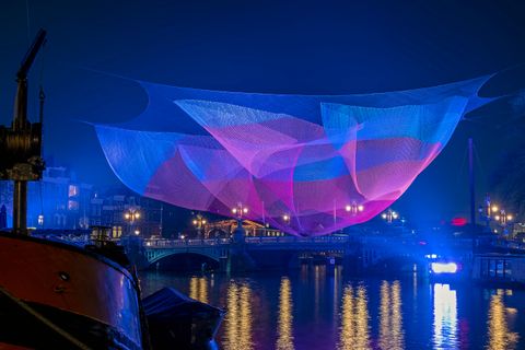 Amsterdam Light Festival - rondvaart incl. hapjes, drankjes en hotelovernachting