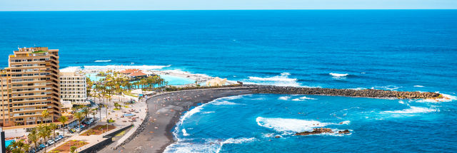 Ervaar de authentieke Canarische sfeer in Puerto de La Cruz op Tenerife o.b.v. halfpension