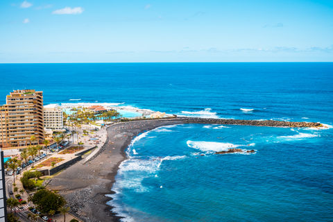 Ervaar de authentieke Canarische sfeer in Puerto de La Cruz op Tenerife o.b.v. halfpension