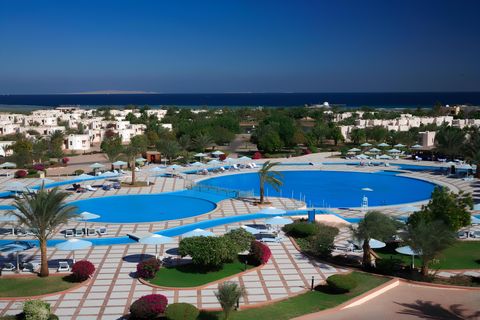 Ontspannen all-inclusive winterzonvakantie in het luxe 5* Pharaoh Azur Resort in Hurghada