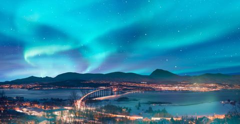 Tromsø is de stad van het magische noorderlicht 