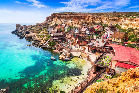 Droomverblijf op Malta met toegang tot het kleurrijke Popeye Village 