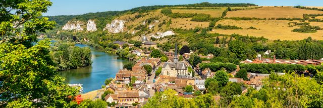 Verblijf in een prachtig kasteel in de Seinevallei (Normandië), incl. bezoek aan huis van Monet