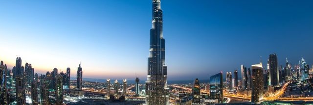 Dubai met entree Burj Khalifa
